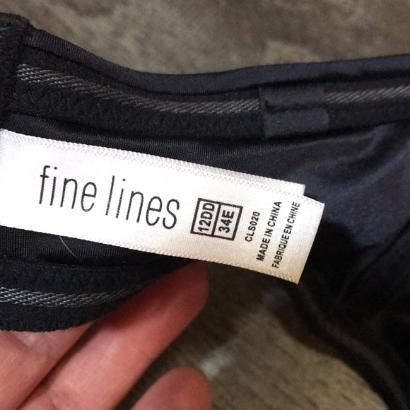 Fine Lines 4-way convertible strapless bra 34E NWT - Picture 5 of 7